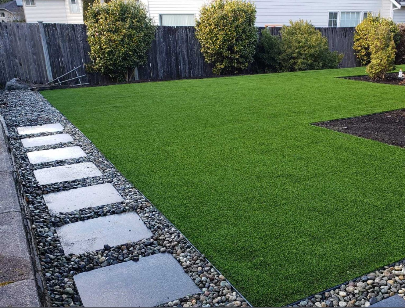 Lawn Grass Installation Jason Simmonds Vine & Branch Landscapes Portland Oregon